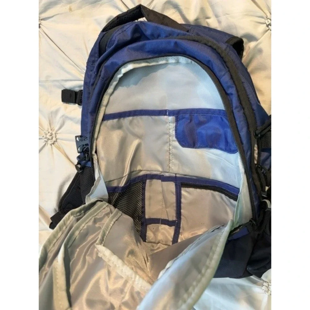 Outdoor Products Odyssey Backpack Blue And Black Excellent Condition
